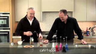 How to make a frappé coffee using an aerolatte milk frother [upl. by Spoor]