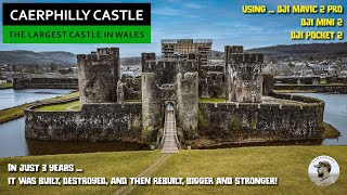 Caerphilly Castle  The Largest in Wales 2nd in Britain [upl. by Solana]