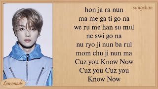 NCT U  Know Now Easy Lyrics [upl. by Cerf]