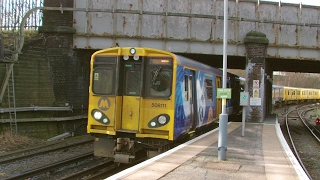 Half an Hour at 216  Birkenhead North Station 1022017  Class 507 508 terminus [upl. by Leicam]